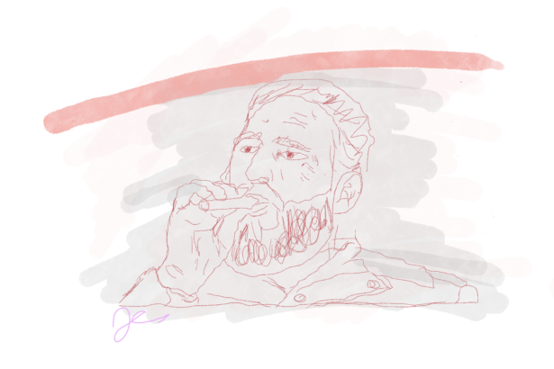 Ilustrasi Fidel Castro. (Nwl)